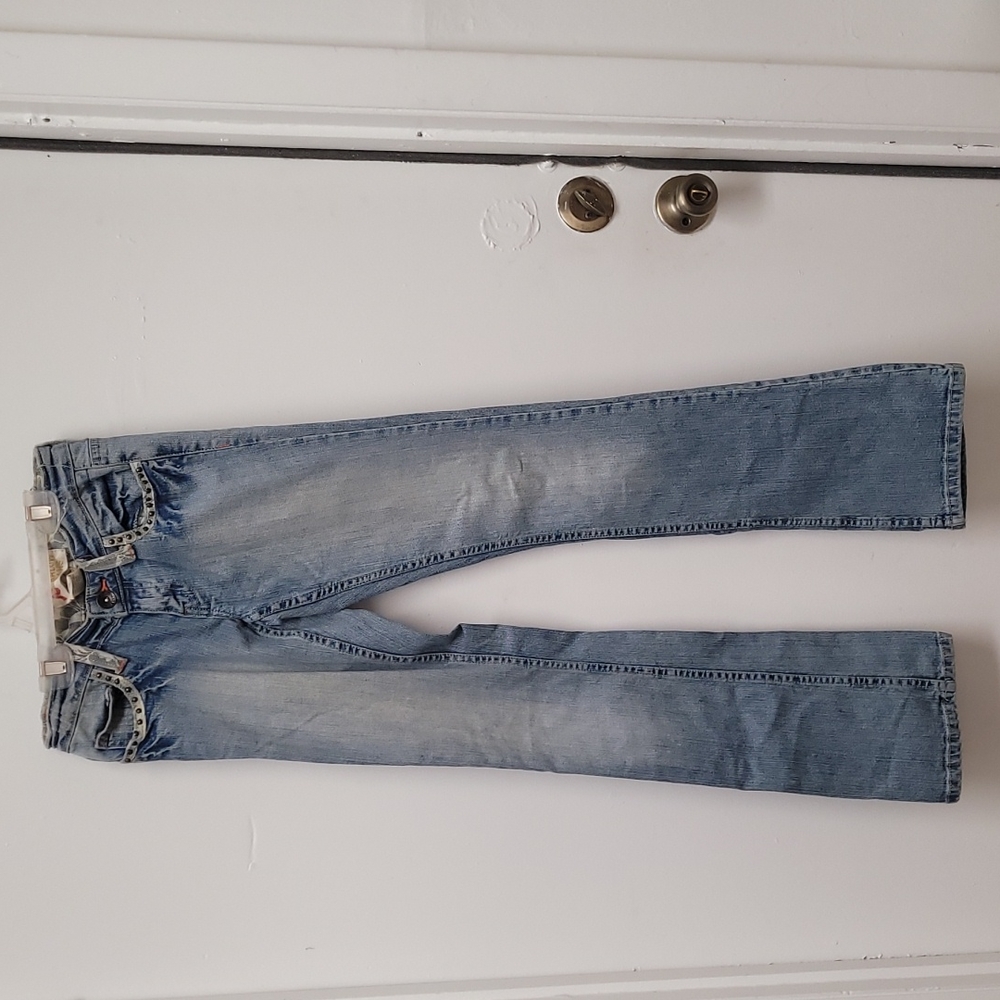 Farlow lace light wash jeans juniors size 1